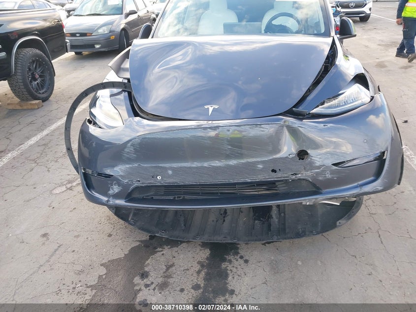 VIN 5YJYGDEE1MF212391 2021 TESLA MODEL Y LONG RANGE DUAL MOTOR ALL-WHEEL DRIVE