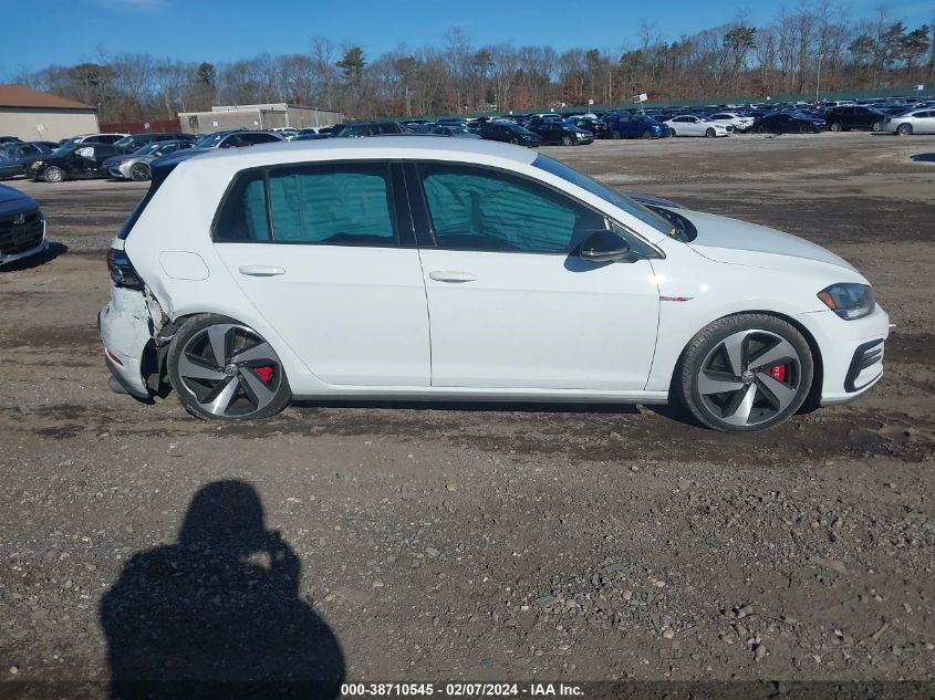 2021 Volkswagen Golf Gti 2.0T Autobahn/2.0T S/2.0T Se VIN: 3VW5T7AU5MM003595 Lot: 38710545