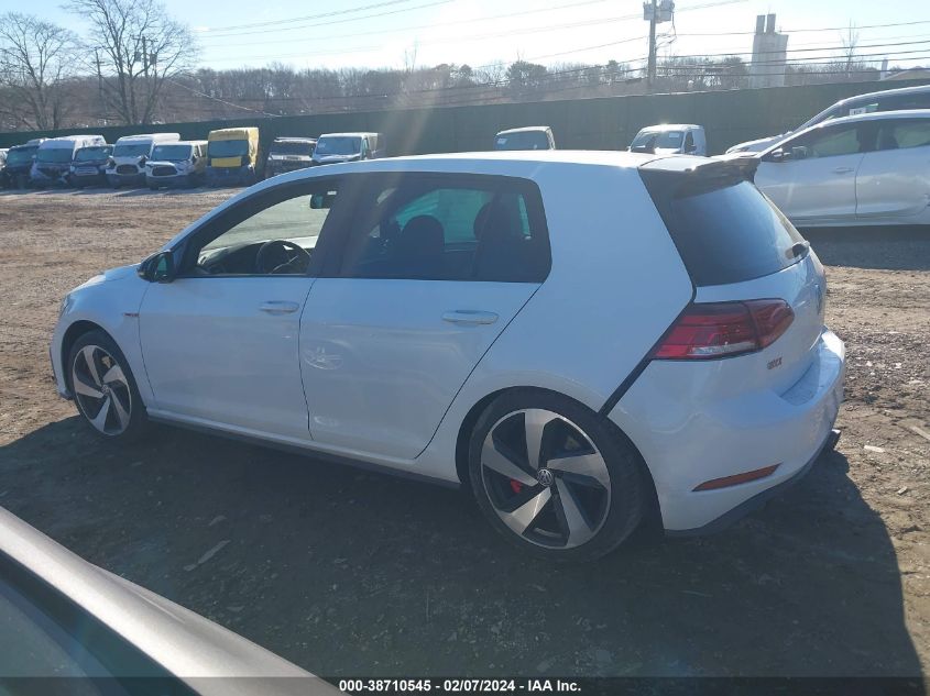 2021 Volkswagen Golf Gti 2.0T Autobahn/2.0T S/2.0T Se VIN: 3VW5T7AU5MM003595 Lot: 38710545