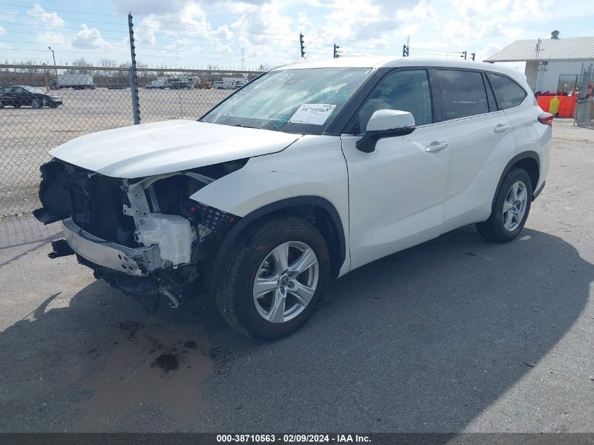 5TDCZRAH8MS042785 2021 Toyota Highlander L