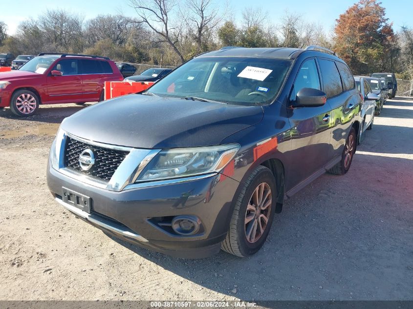 2014 Nissan Pathfinder Sv VIN: 5N1AR2MN6EC704264 Lot: 38710597