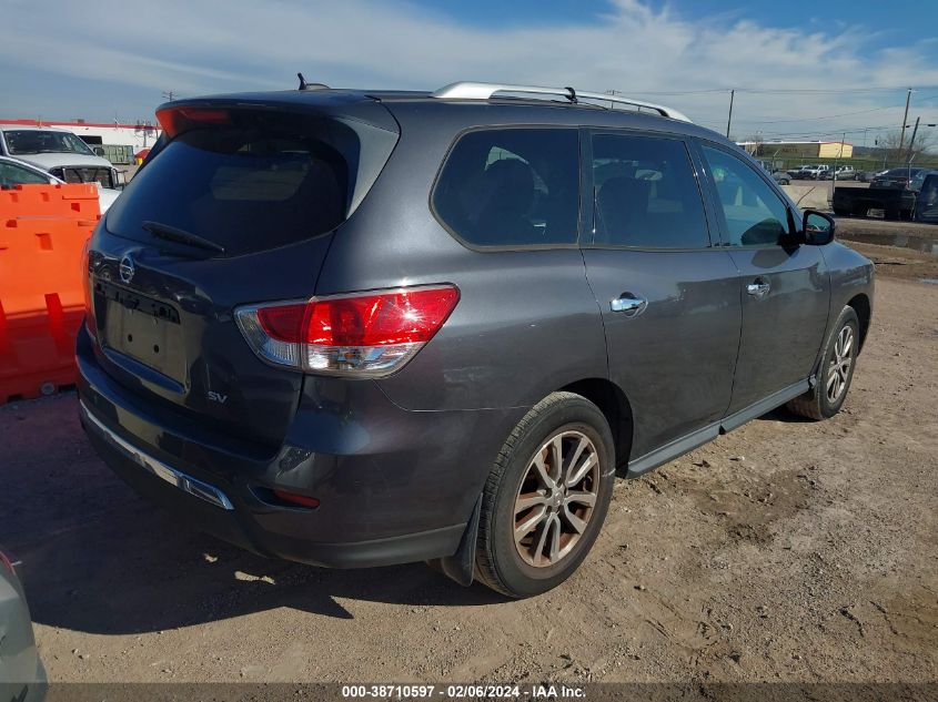 2014 Nissan Pathfinder Sv VIN: 5N1AR2MN6EC704264 Lot: 38710597