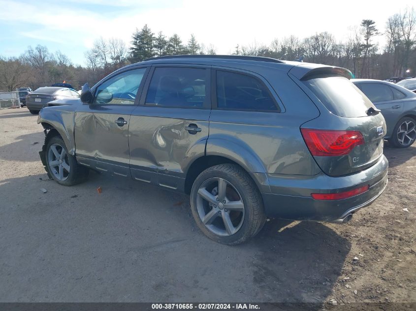 2015 Audi Q7 3.0T Premium VIN: WA1LGAFE3FD028288 Lot: 38710655