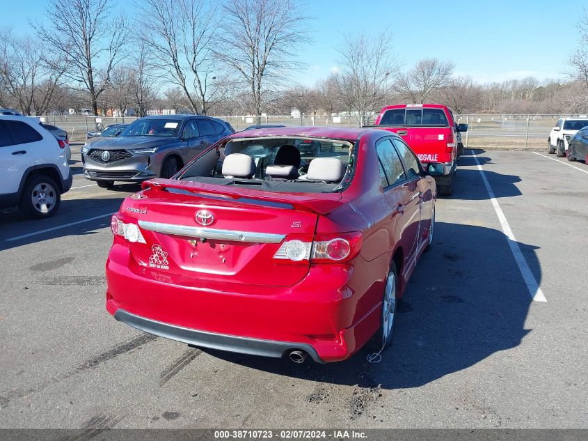 2012 Toyota Corolla S VIN: 2T1BU4EE7CC809353 Lot: 38710723