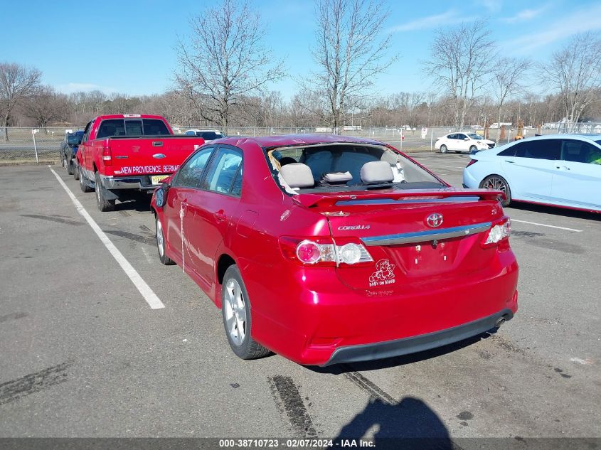 2012 Toyota Corolla S VIN: 2T1BU4EE7CC809353 Lot: 38710723