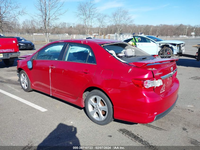 2012 Toyota Corolla S VIN: 2T1BU4EE7CC809353 Lot: 38710723