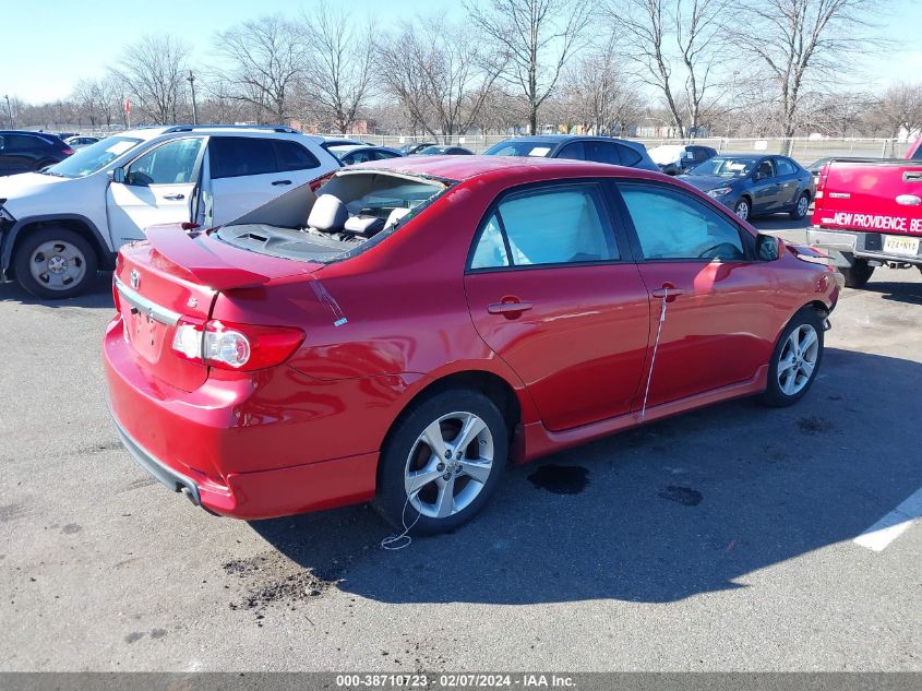 2012 Toyota Corolla S VIN: 2T1BU4EE7CC809353 Lot: 38710723