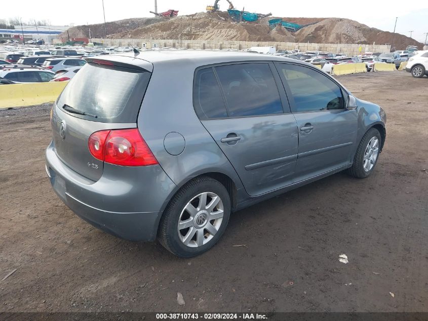 WVWDR71K37W167234 2007 Volkswagen Rabbit 4-Door