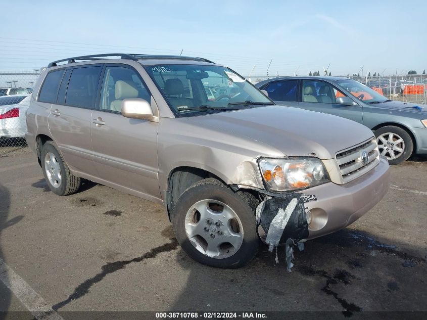 2004 Toyota Highlander VIN: JTEEP21A540060779 Lot: 38710768