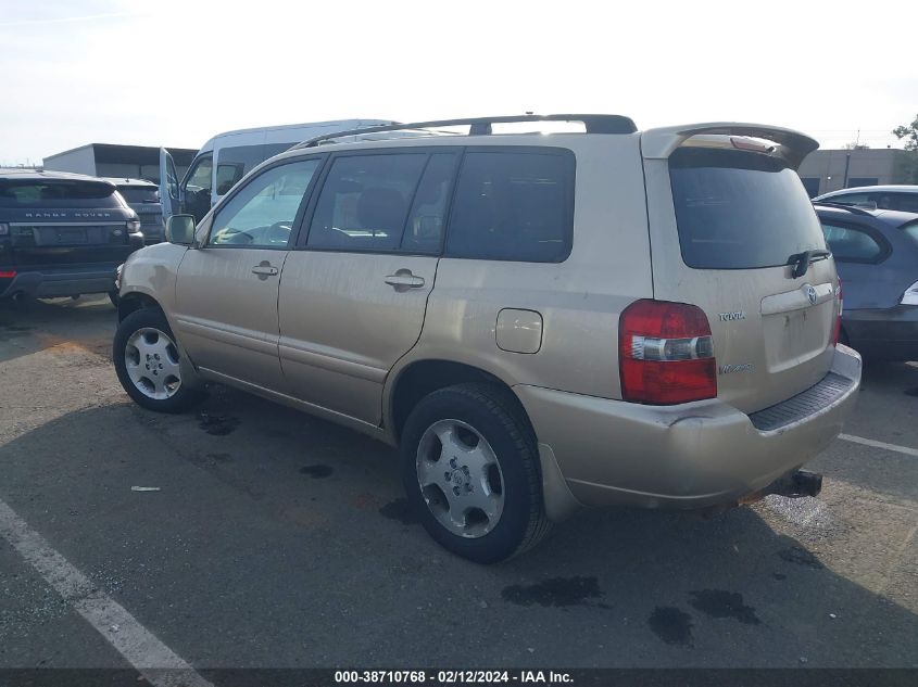 2004 Toyota Highlander VIN: JTEEP21A540060779 Lot: 38710768