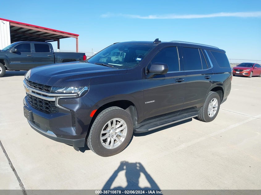 2022 CHEVROLET TAHOE 2WD LS - 1GNSCMED0NR182361