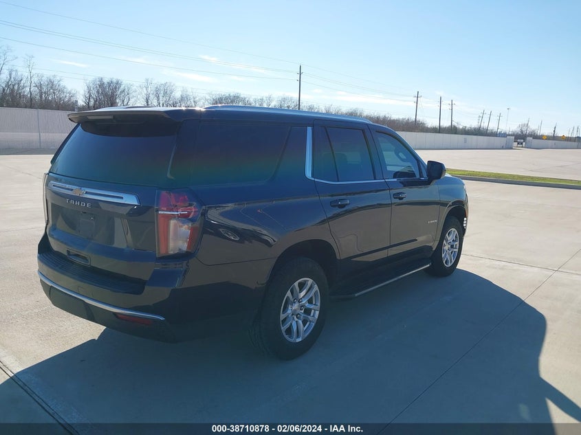 2022 CHEVROLET TAHOE 2WD LS - 1GNSCMED0NR182361