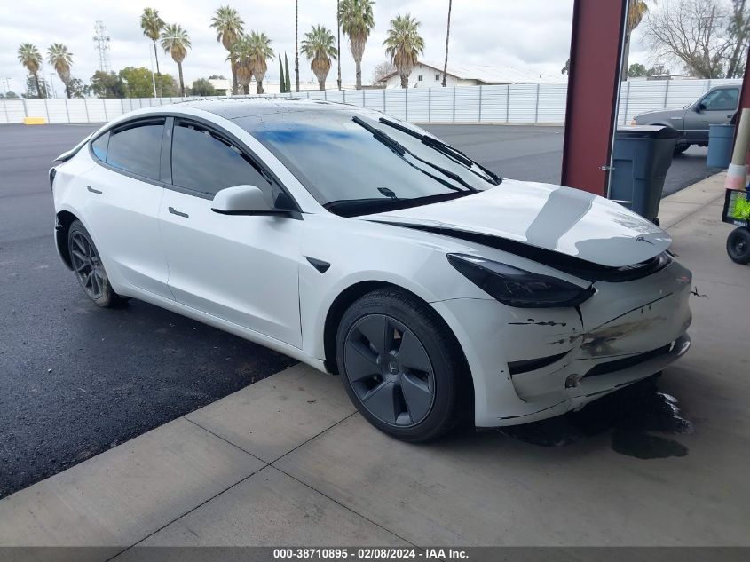 2023 Tesla Model 3 Rear-Wheel Drive VIN: 5YJ3E1EA3PF590602 Lot: 38710895