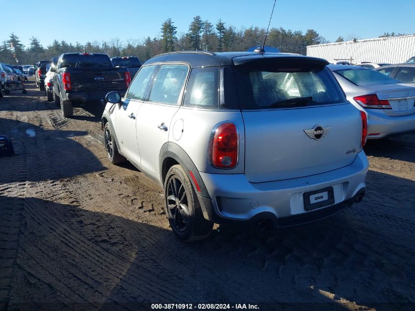 2012 Mini Cooper S Countryman VIN: WMWZC5C50CWM13540 Lot: 38710912