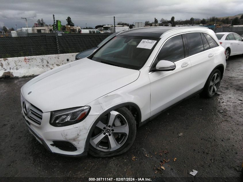 2018 MERCEDES-BENZ GLC 300 4MATIC - WDC0G4KB3JV075890