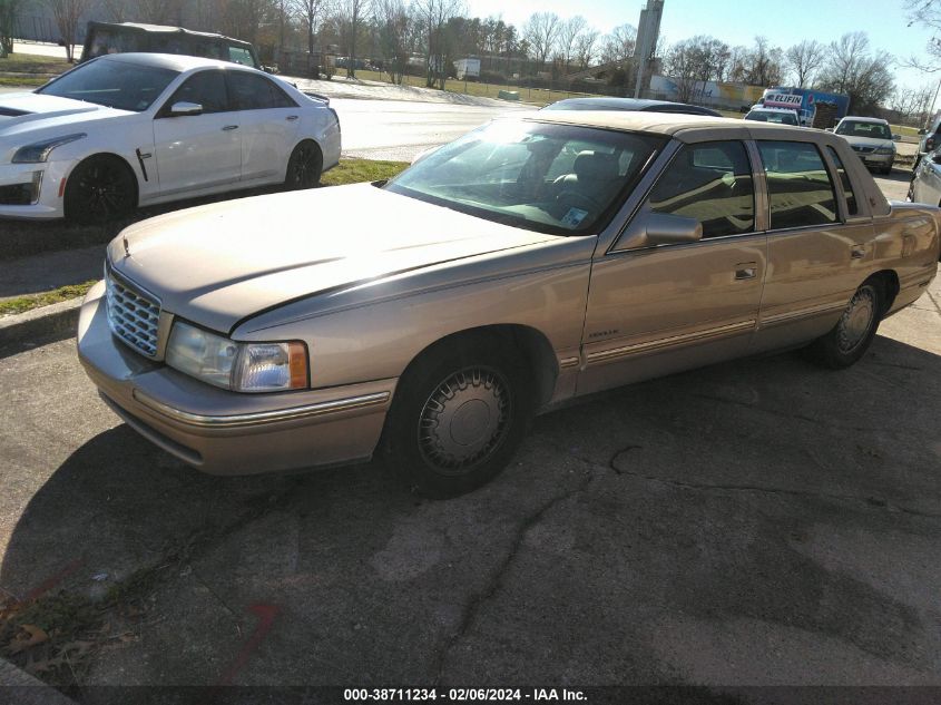 1998 Cadillac Deville D'elegance VIN: 1G6KE54Y7WU734582 Lot: 38711234