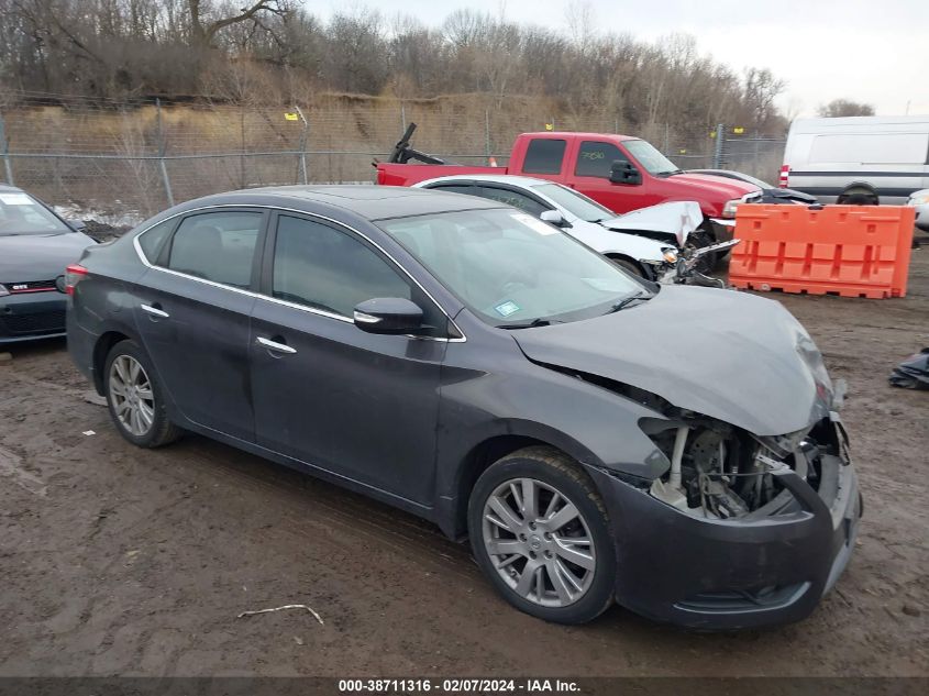 2014 Nissan Sentra Sl VIN: 3N1AB7AP0EY291800 Lot: 38711316