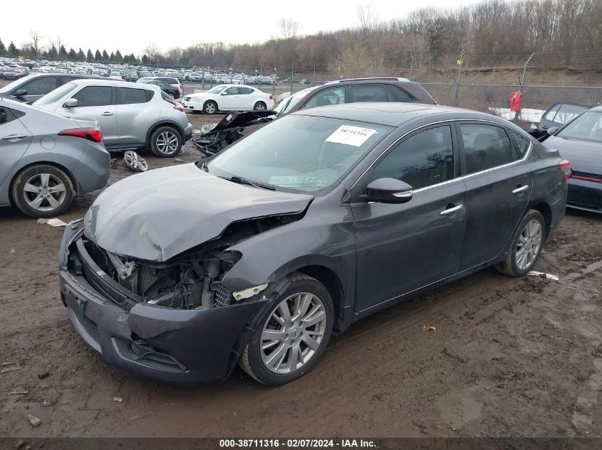 2014 Nissan Sentra Sl VIN: 3N1AB7AP0EY291800 Lot: 38711316