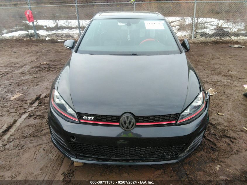 2015 Volkswagen Golf Gti 2.0T Se 4-Door VIN: 3VW5T7AUXFM095662 Lot: 38711573