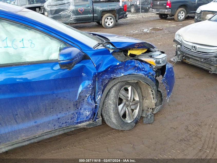 VIN 3CZRU6H53LM707801 2020 HONDA HR-V AWD EX