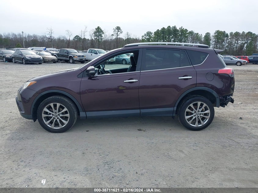 2016 TOYOTA RAV4 LIMITED - 2T3DFREV5GW456543