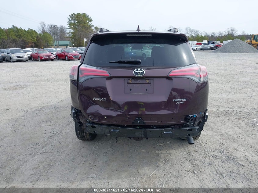 2016 TOYOTA RAV4 LIMITED - 2T3DFREV5GW456543
