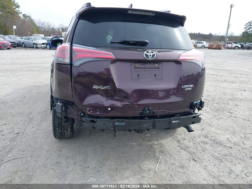 2016 TOYOTA RAV4 LIMITED - 2T3DFREV5GW456543