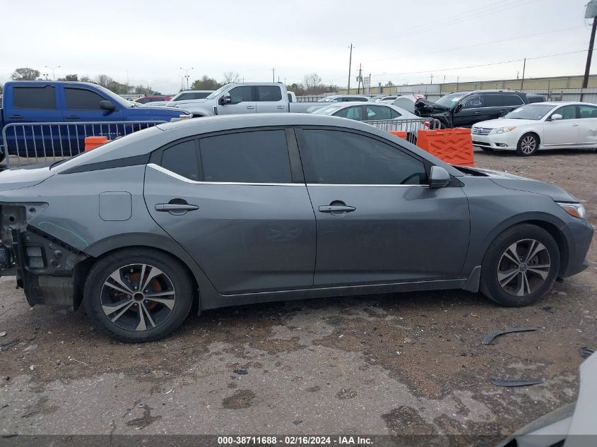 2020 Nissan Sentra Sv Xtronic Cvt VIN: 3N1AB8CV6LY208188 Lot: 38711688