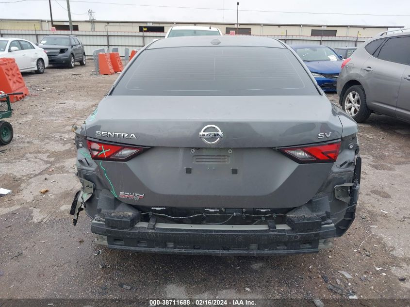 2020 Nissan Sentra Sv Xtronic Cvt VIN: 3N1AB8CV6LY208188 Lot: 38711688