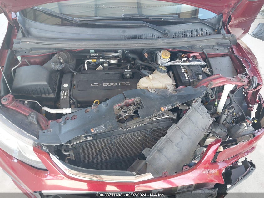 2017 CHEVROLET SONIC LT AUTO - 1G1JD5SH3H4121871