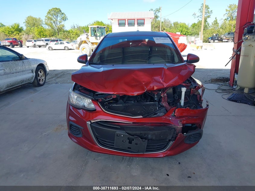 2017 CHEVROLET SONIC LT AUTO - 1G1JD5SH3H4121871