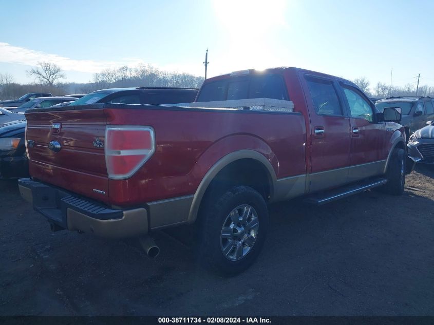 1FTFW1EF1CKE14182 2012 Ford F-150 Lariat