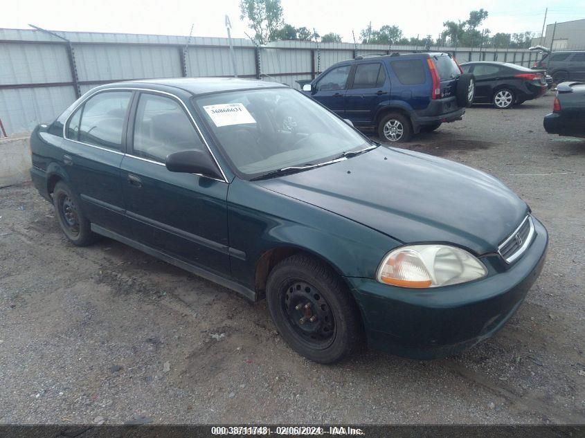 1996 Honda Civic Lx VIN: 2HGEJ6691TH521600 Lot: 38711748