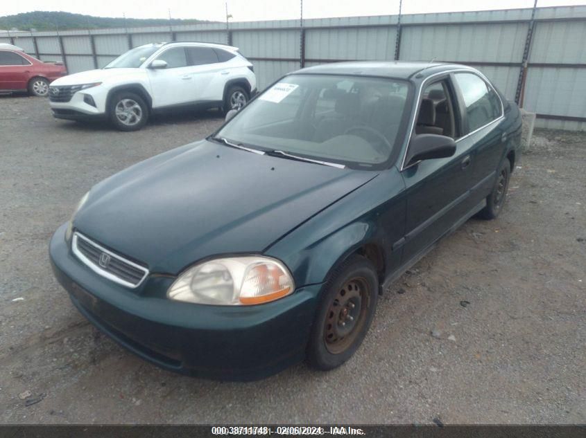 1996 Honda Civic Lx VIN: 2HGEJ6691TH521600 Lot: 38711748