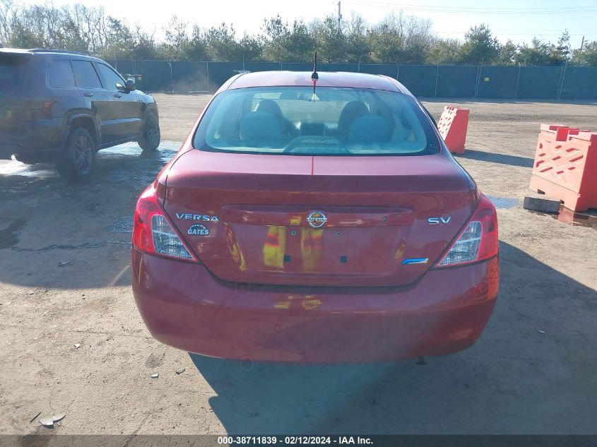 2012 Nissan Versa 1.6 Sv VIN: 3N1CN7AP3CL932299 Lot: 38711839