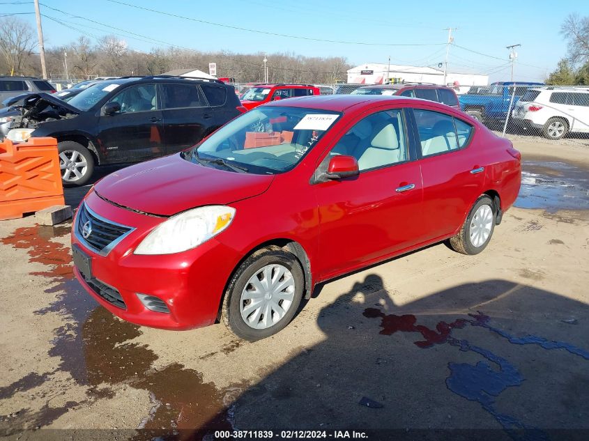 2012 Nissan Versa 1.6 Sv VIN: 3N1CN7AP3CL932299 Lot: 38711839