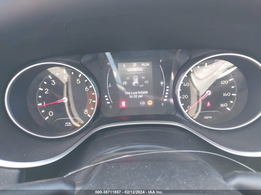 VIN 3C4NJCBB5KT832586 2019 JEEP COMPASS ALTITUDE FWD