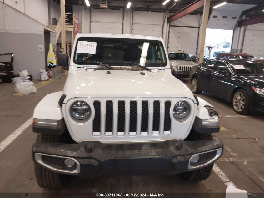 2021 Jeep Wrangler Unlimited Sahara 4X4 VIN: 1C4HJXEG6MW839975 Lot: 38711963