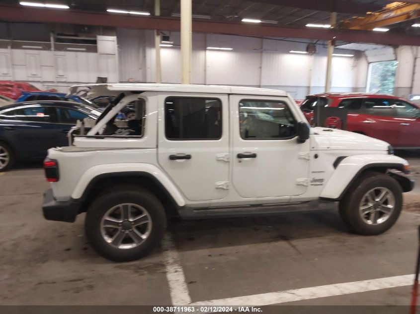 2021 Jeep Wrangler Unlimited Sahara 4X4 VIN: 1C4HJXEG6MW839975 Lot: 38711963