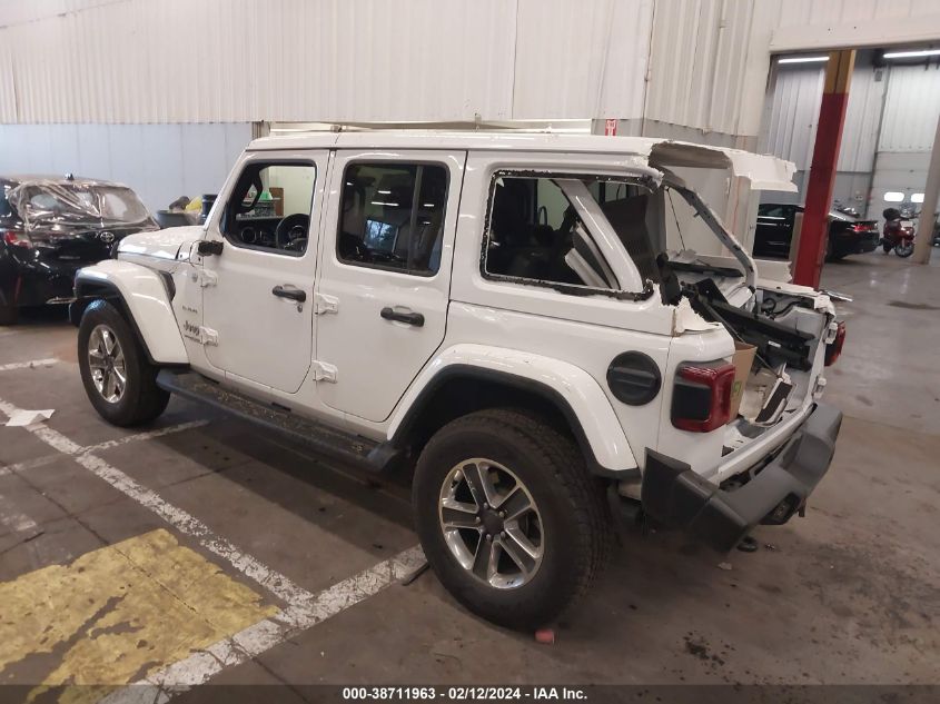 2021 Jeep Wrangler Unlimited Sahara 4X4 VIN: 1C4HJXEG6MW839975 Lot: 38711963