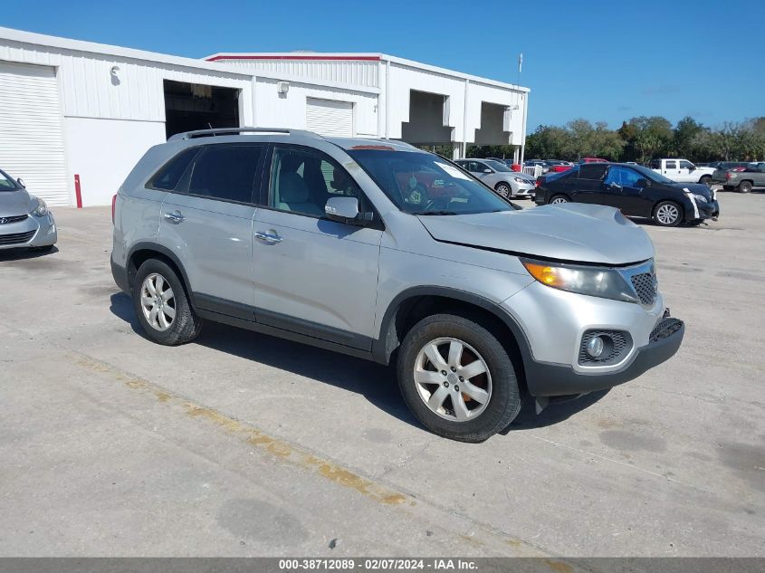 2013 Kia Sorento Lx VIN: 5XYKT3A64DG362997 Lot: 38712089