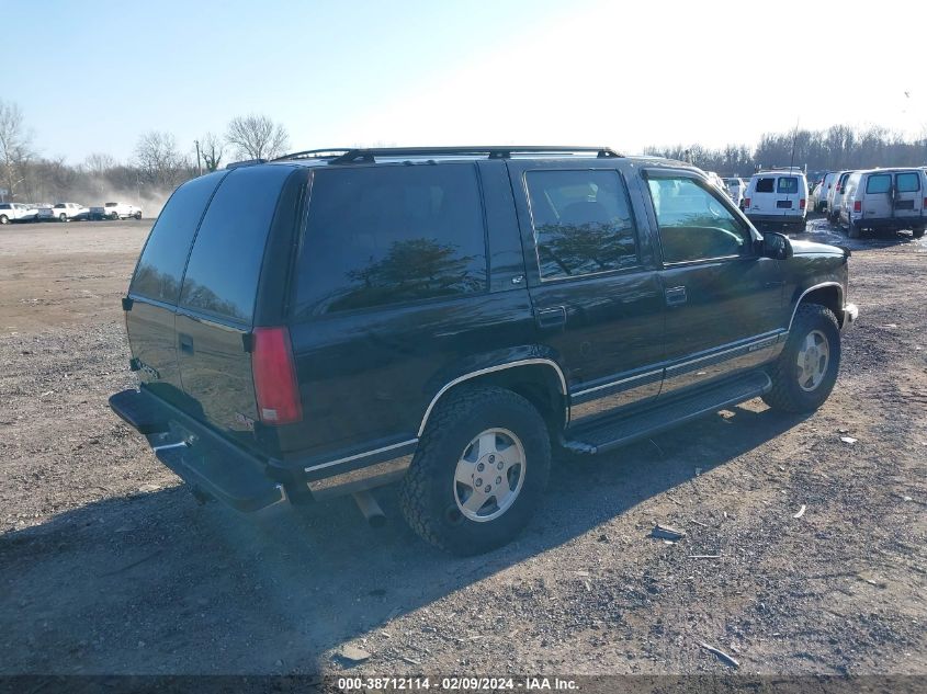 1998 GMC Yukon Slt VIN: 1GKEK13RXWJ736287 Lot: 38712114