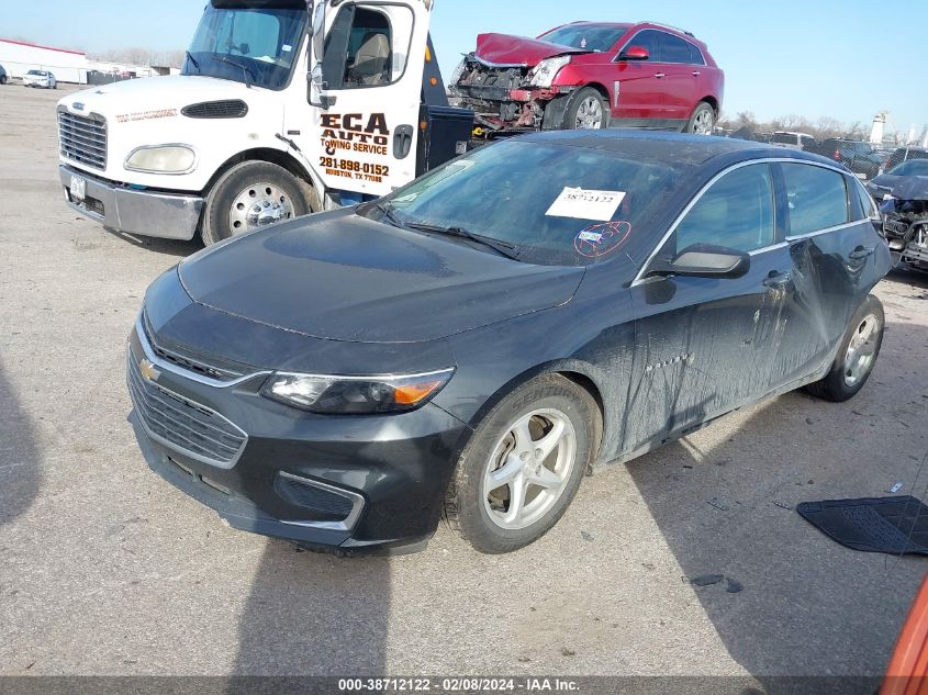 1G1ZB5ST6HF199756 2017 Chevrolet Malibu Ls