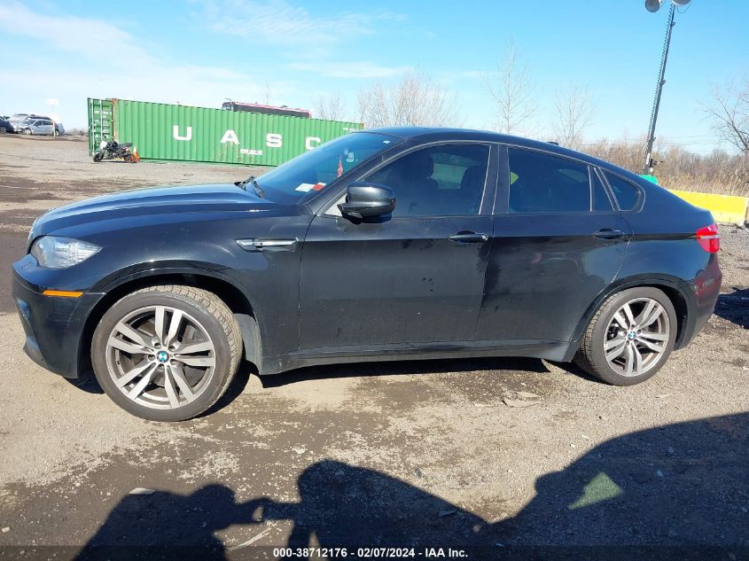 2012 BMW X6 M VIN: 5YMGZ0C51CLL29697 Lot: 38712176