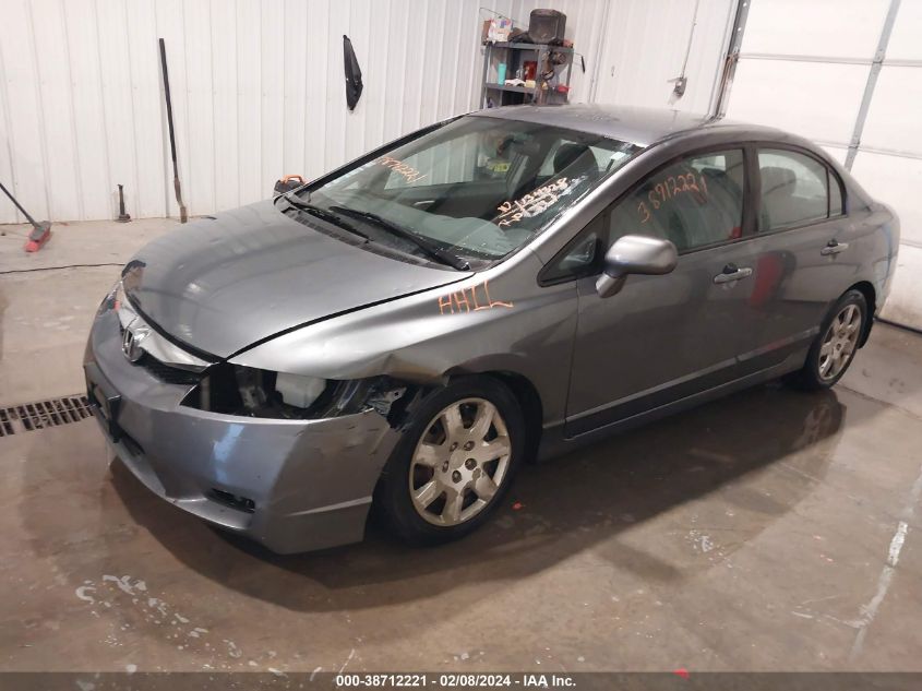 2010 Honda Civic Lx VIN: 19XFA1F59AE052865 Lot: 38712221