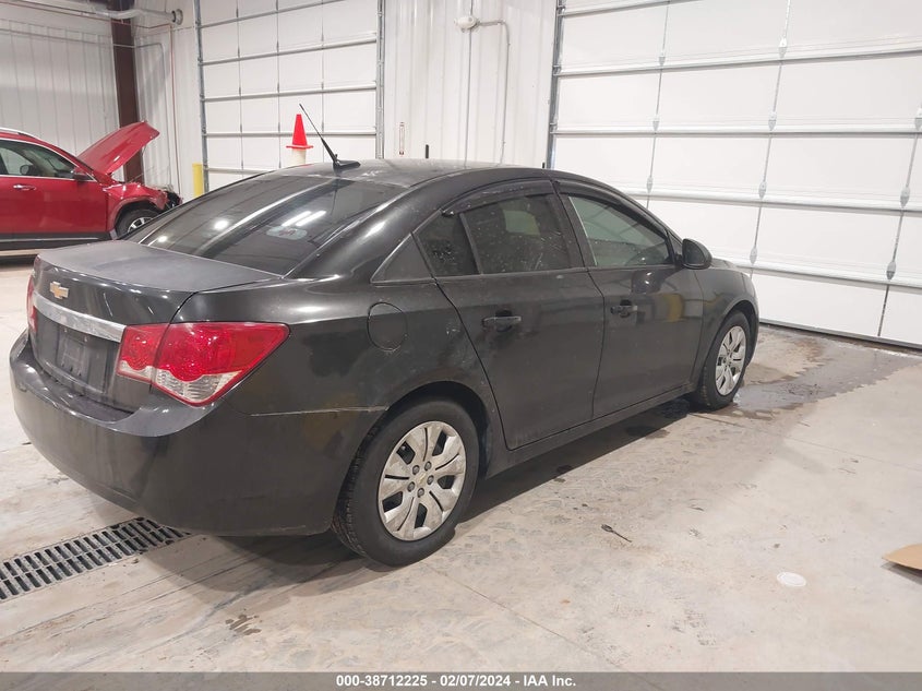 2014 CHEVROLET CRUZE LS MANUAL VIN: 1G1PB5SH8E7471412