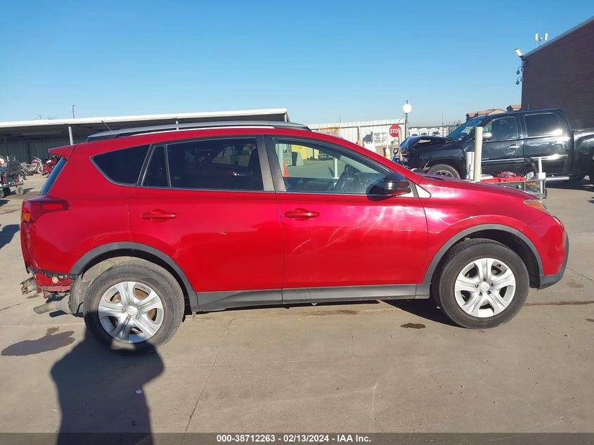 2014 TOYOTA RAV4 LE - 2T3BFREV8EW225625
