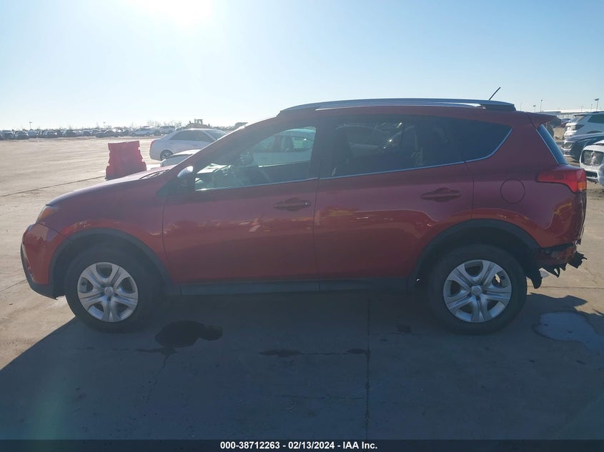 2014 TOYOTA RAV4 LE - 2T3BFREV8EW225625