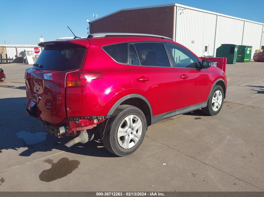 2014 TOYOTA RAV4 LE - 2T3BFREV8EW225625