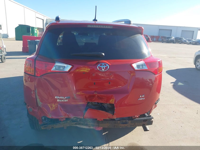 2014 TOYOTA RAV4 LE - 2T3BFREV8EW225625